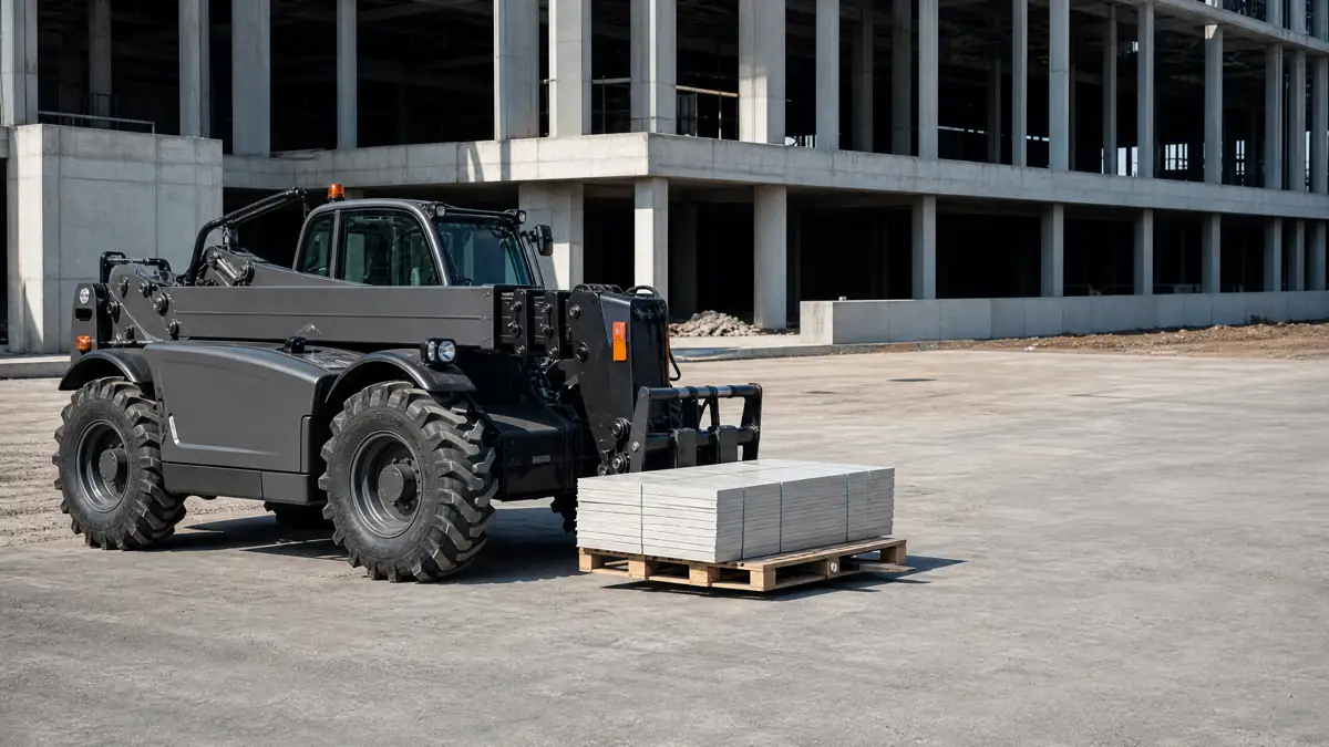 Telehandlers jobsite access in Huntsville